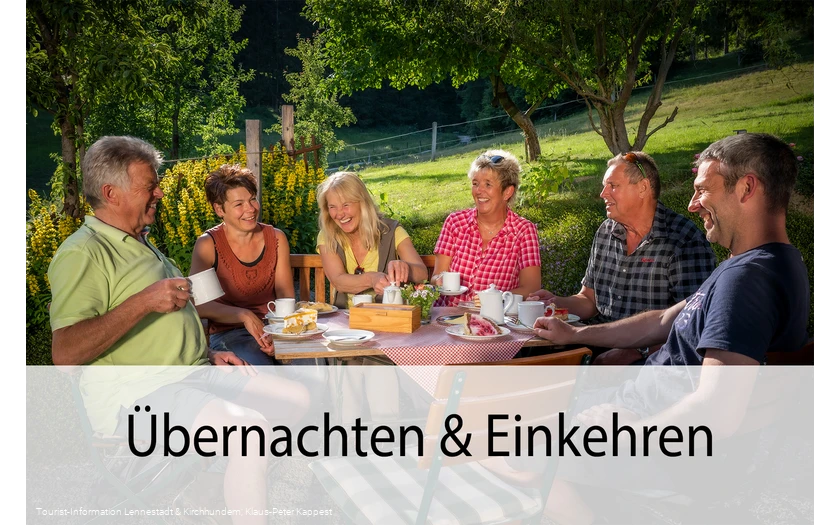 Übernachten und Einkehren