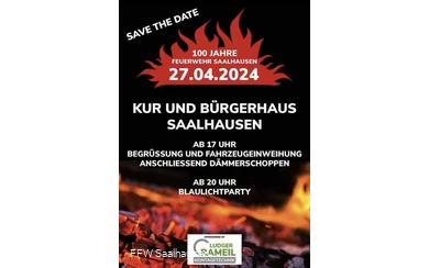 100 Jahre Freiwillige Feuerwehr Saalhausen
