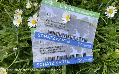 TalVITAL Schatzkarte - deine Gästekarte